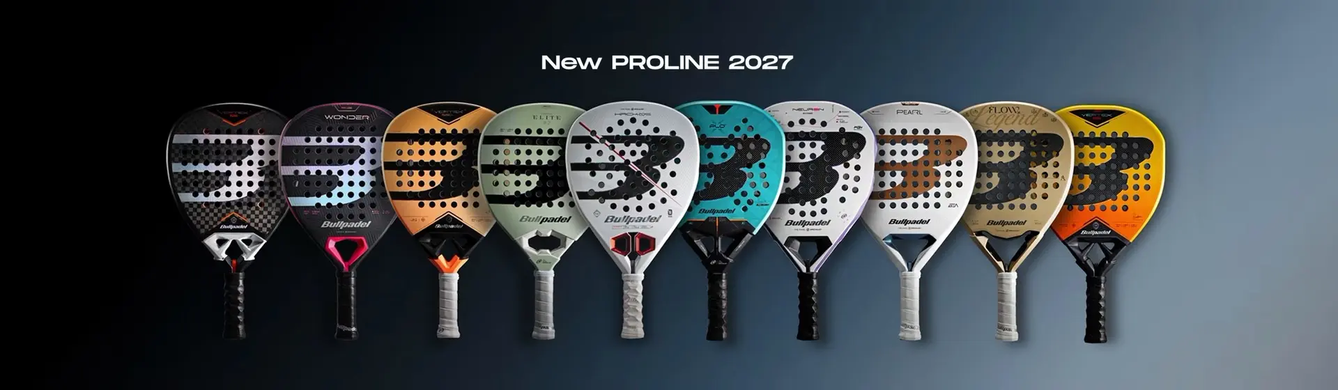 Bullpadel Pro Line 2027 Padel Rackets