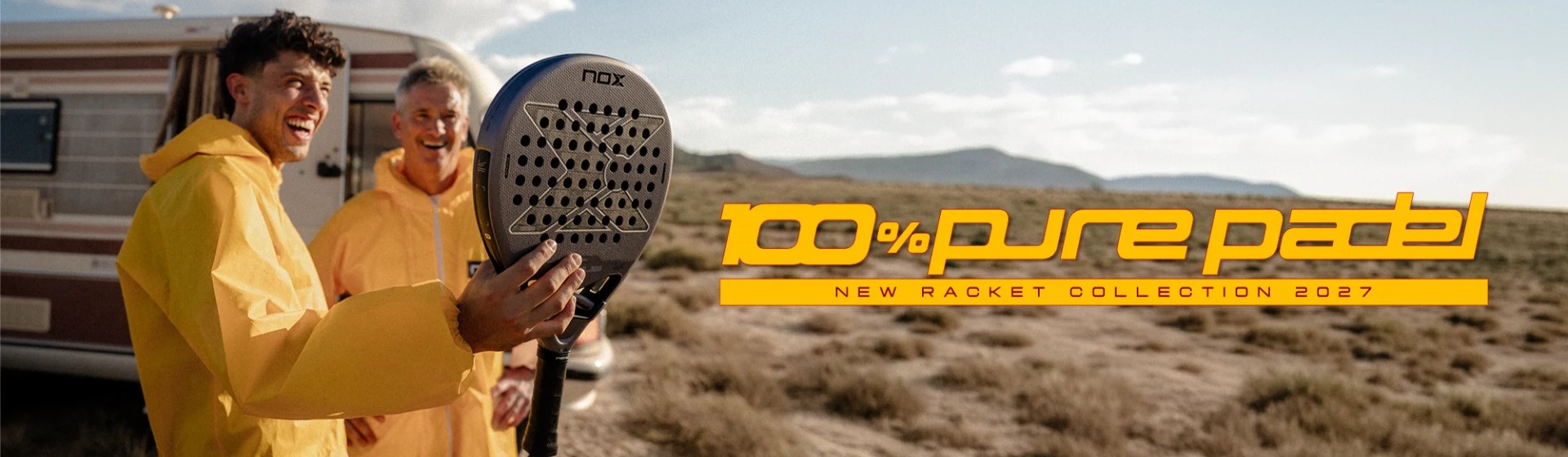 Nox 100% Pure Padel 2027 Racket Collection