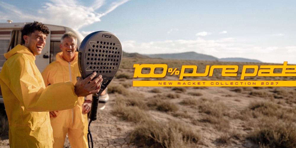 Nox 100% Pure Padel 2027 Racket Collection