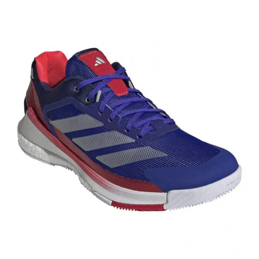 Adidas Crazyquick Boost Padel Blue Silver White shoes (5).webp