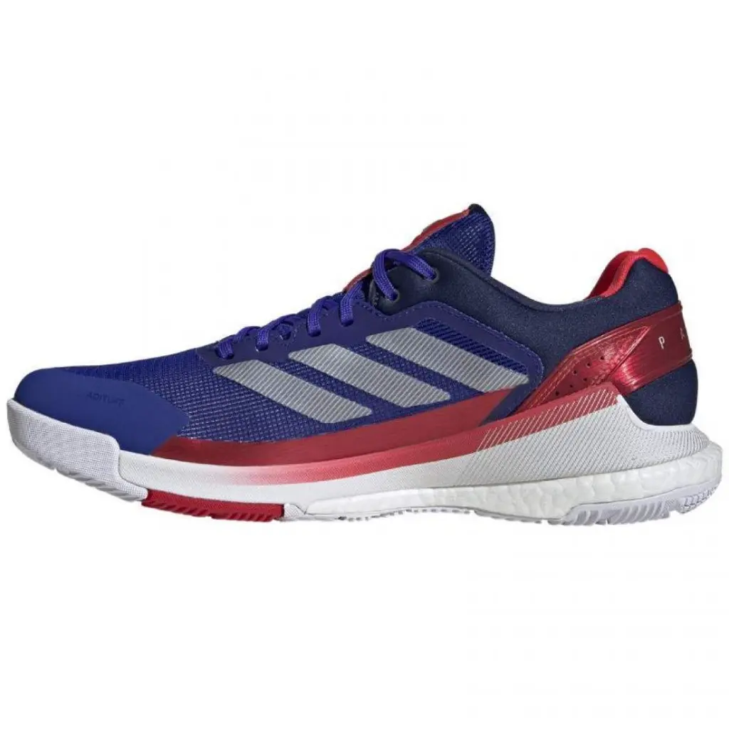 Adidas Crazyquick Boost Padel Blue Silver White shoes (6).webp