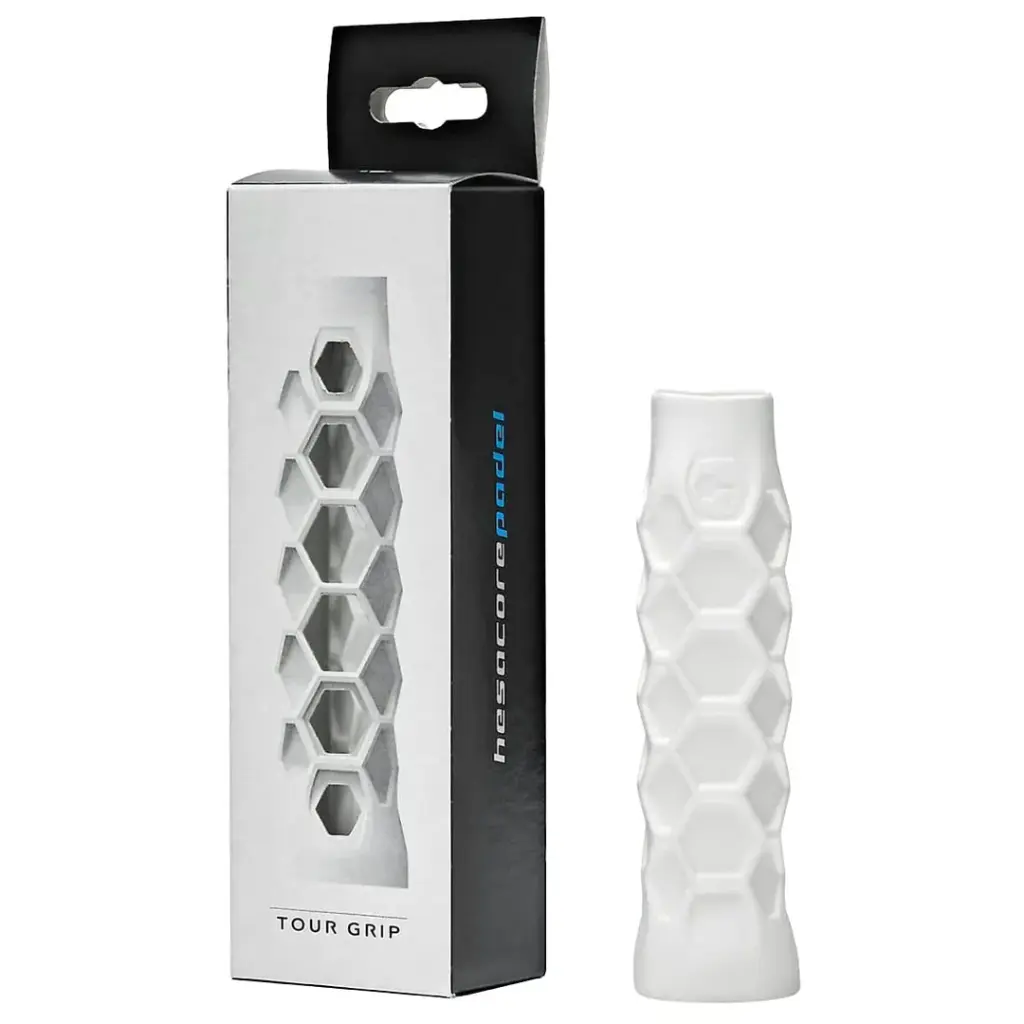 Bullpadel Grip Hesacore - White Color