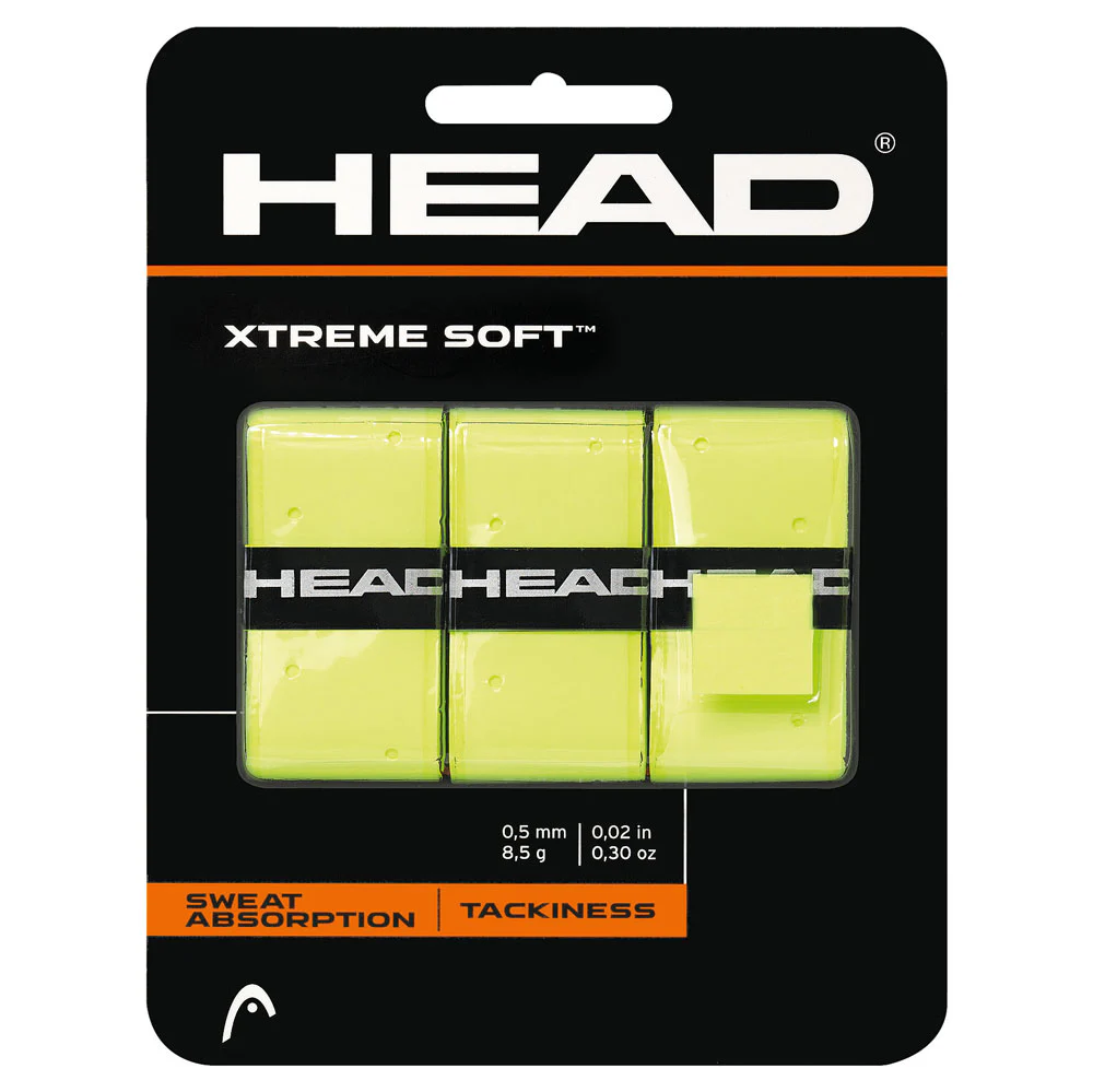 Head Overgrips Padel Xtreme Soft 3 - Yellow