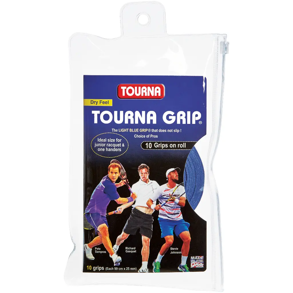 Tourna Grips 10 Pack - Blue