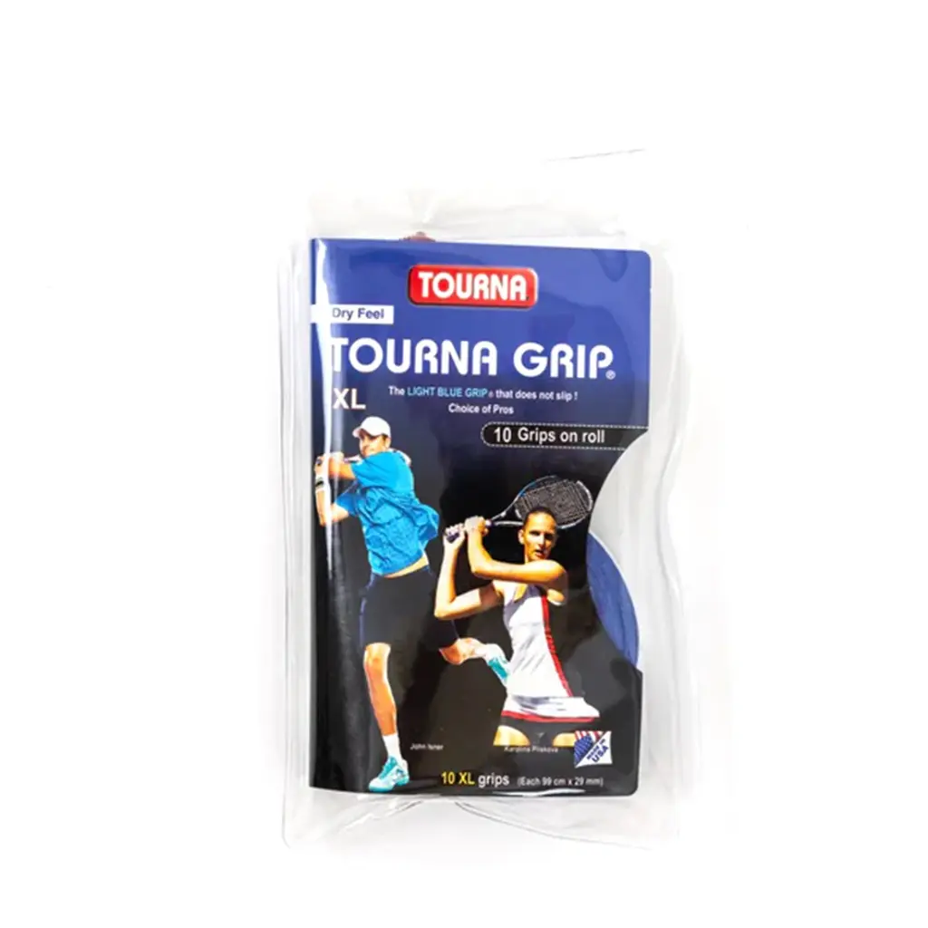 Tourna Grips Xl 10 Pack Blue