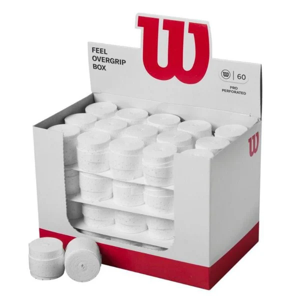 Wilson Feel Pro Perforated Overgrips Box  60 Units