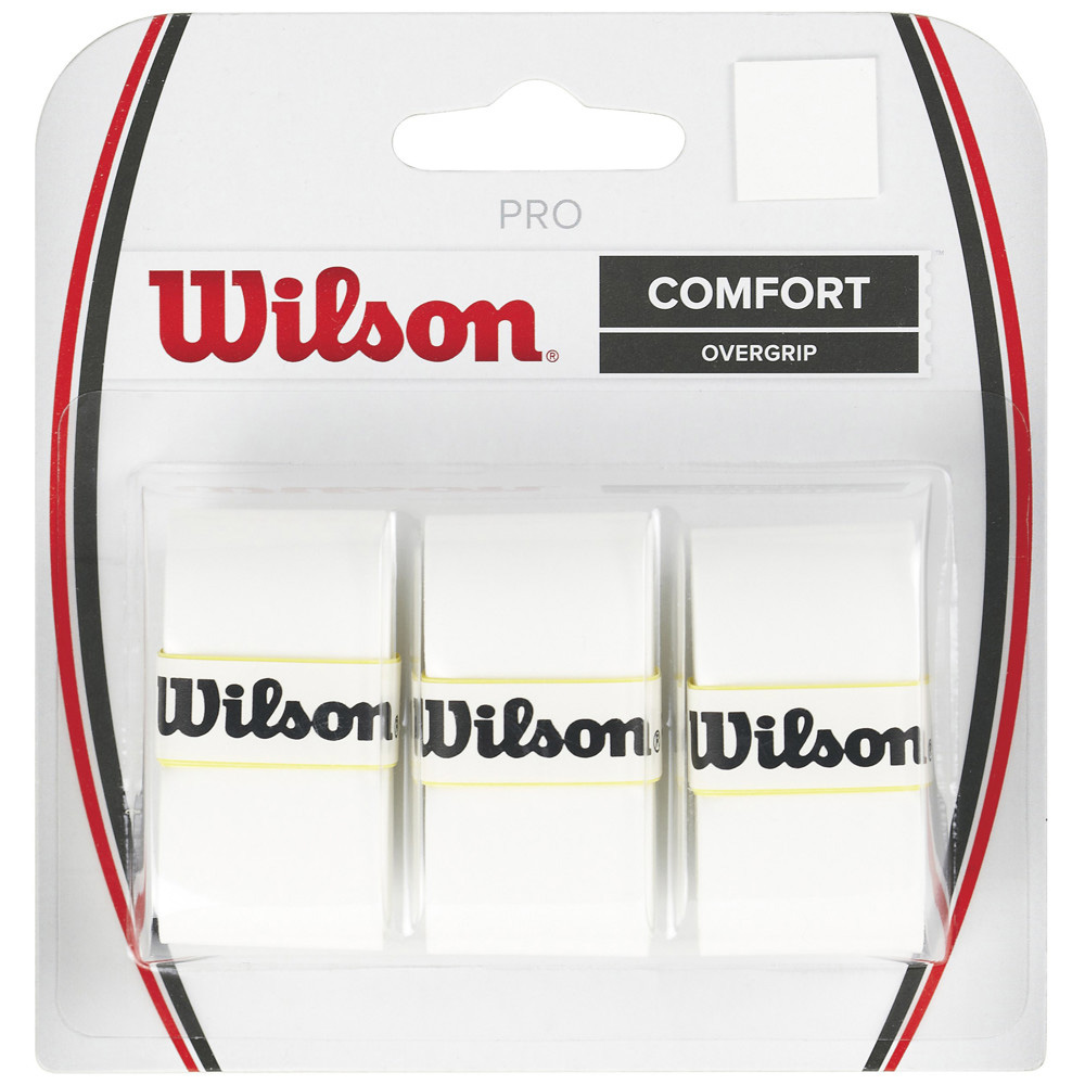 Wilson Overgrips Comfort Pro - White X3