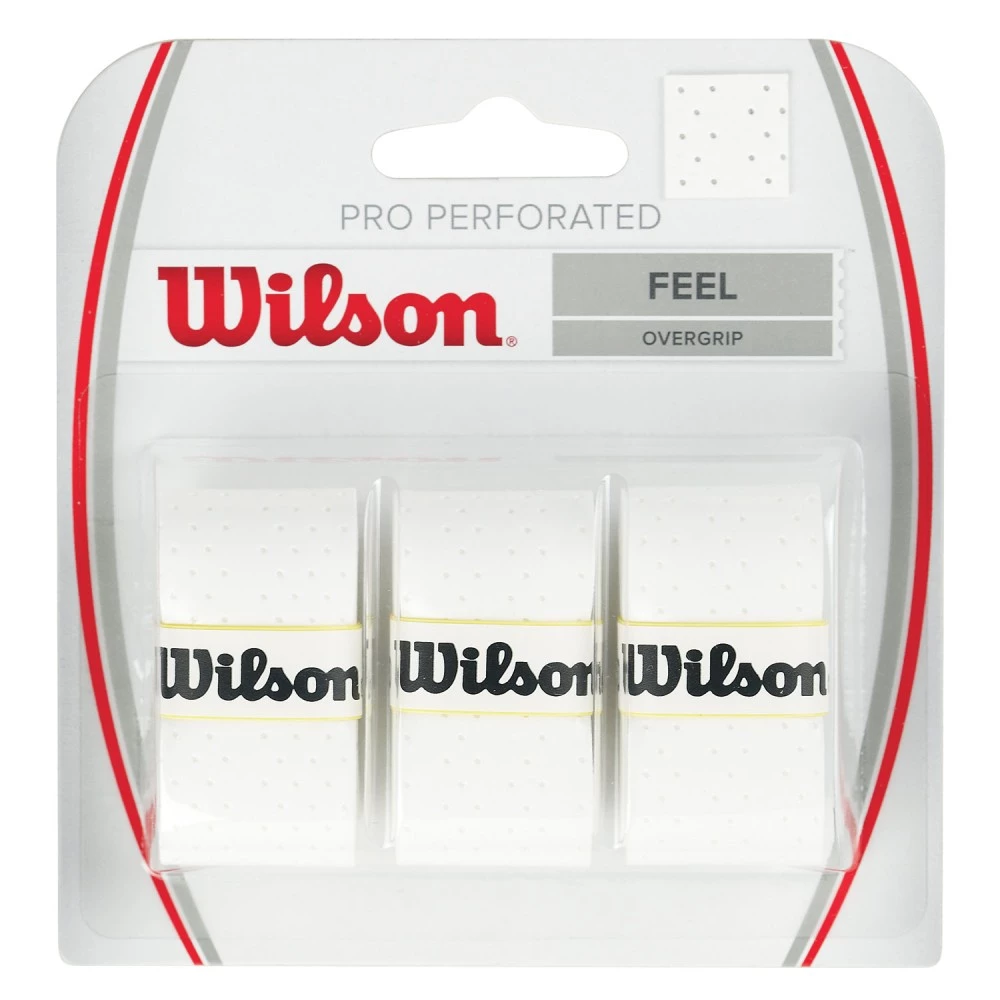Wilson Overgrips Feel Pro - White X3