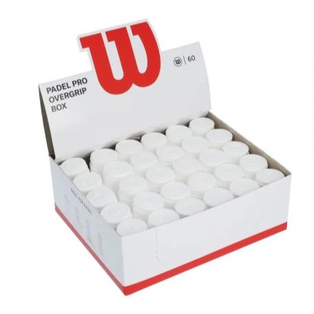 Wilson Pro Padel Box 60 Units - White (Small)