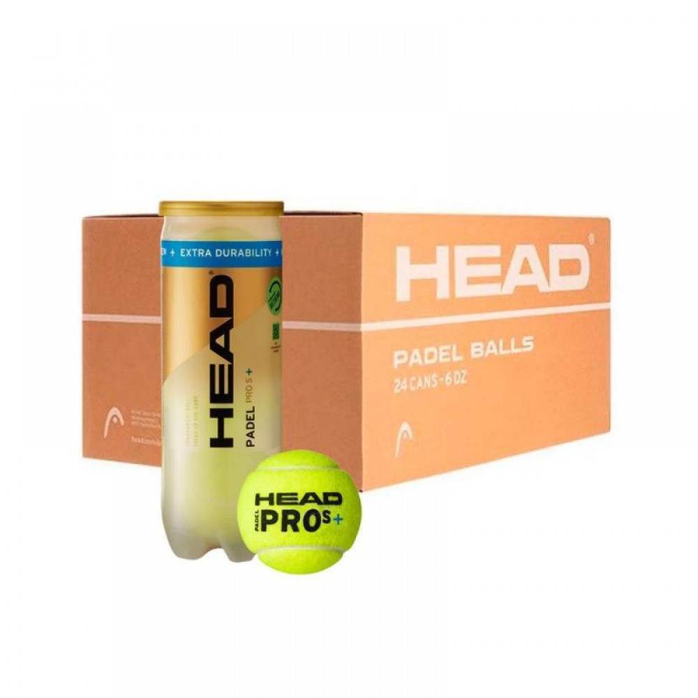 Head Padel Pro S+ Padel Balls Box 3X24