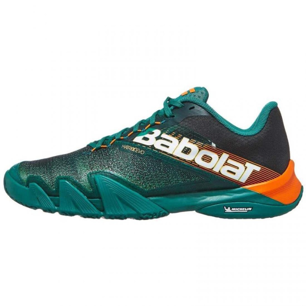 Babolat Jet Premura 2 Green/Orange Shoes