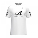 Head Arturo Coello White Black T-Shirt 2024