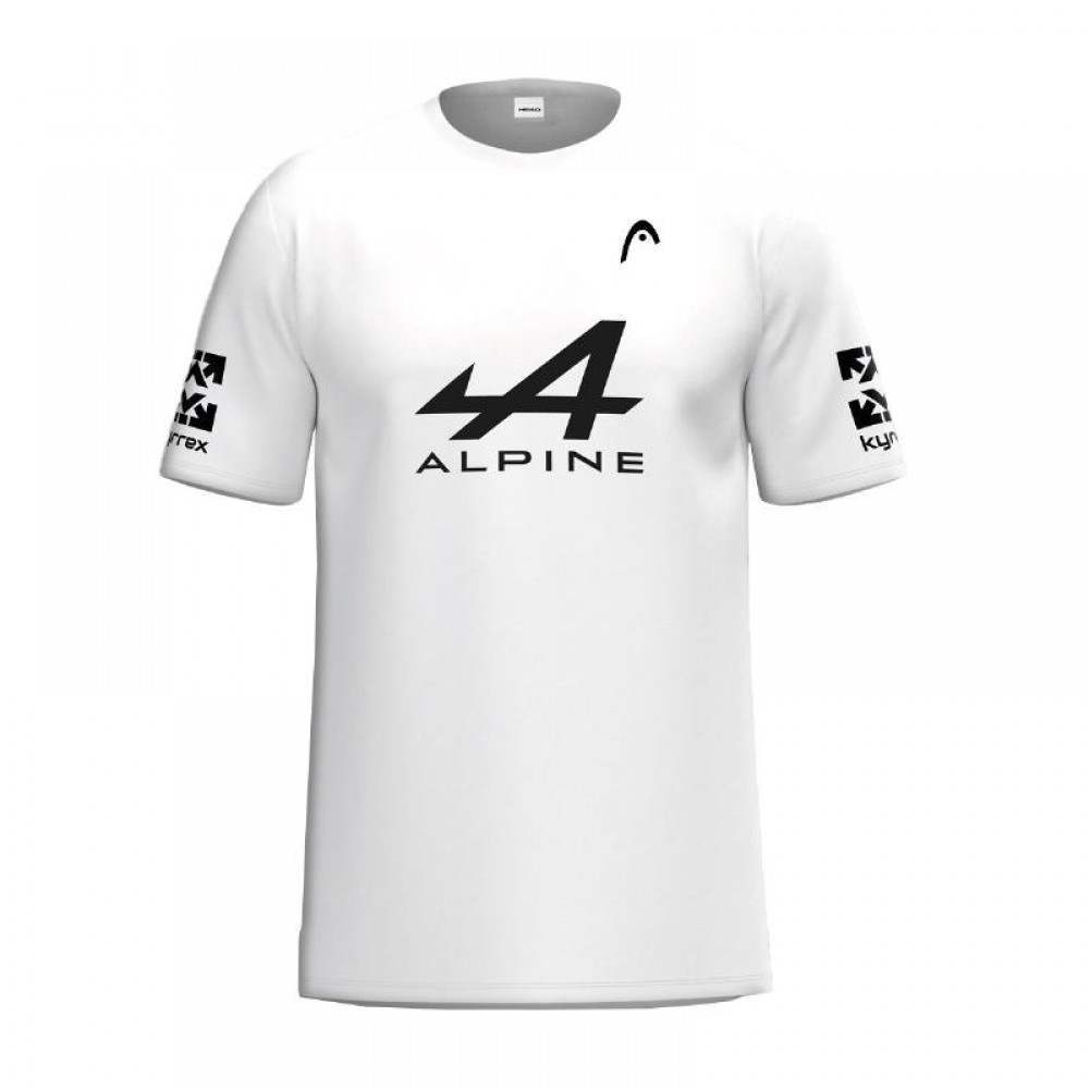 Head Arturo Coello White Black T-Shirt 2024