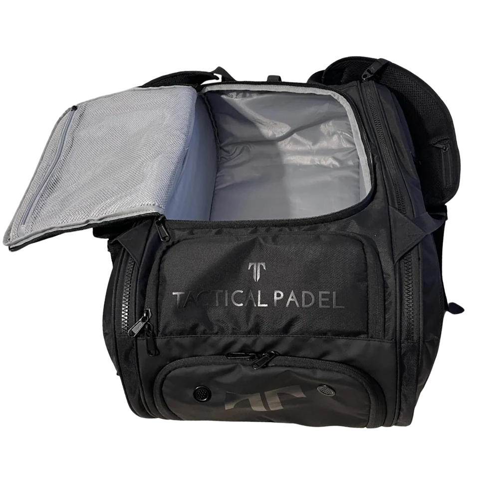 Tactical Padel Pro Black Bag
