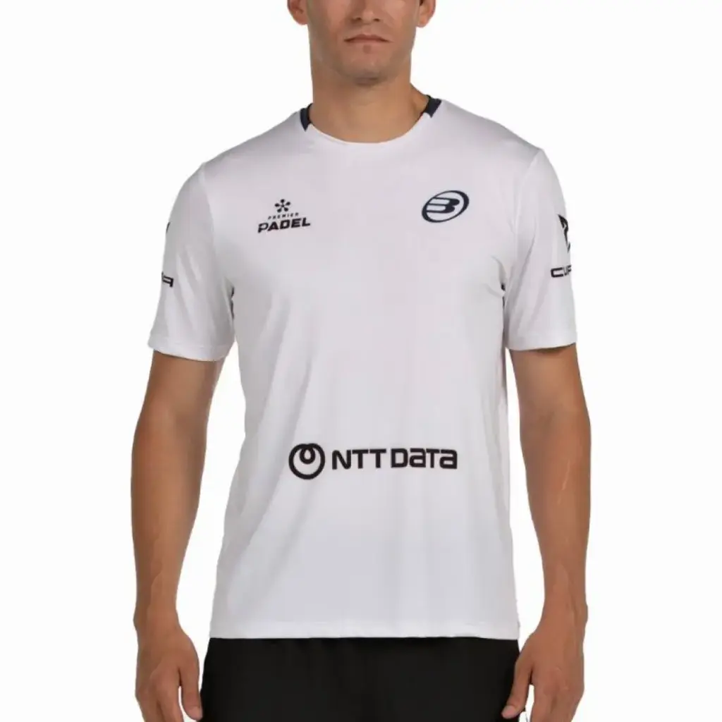 Bullpadel Juan Tello Premier Padel Lili White T-Shirt 2025