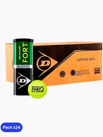 Dunlop Fort All Court Balls Box 3X24