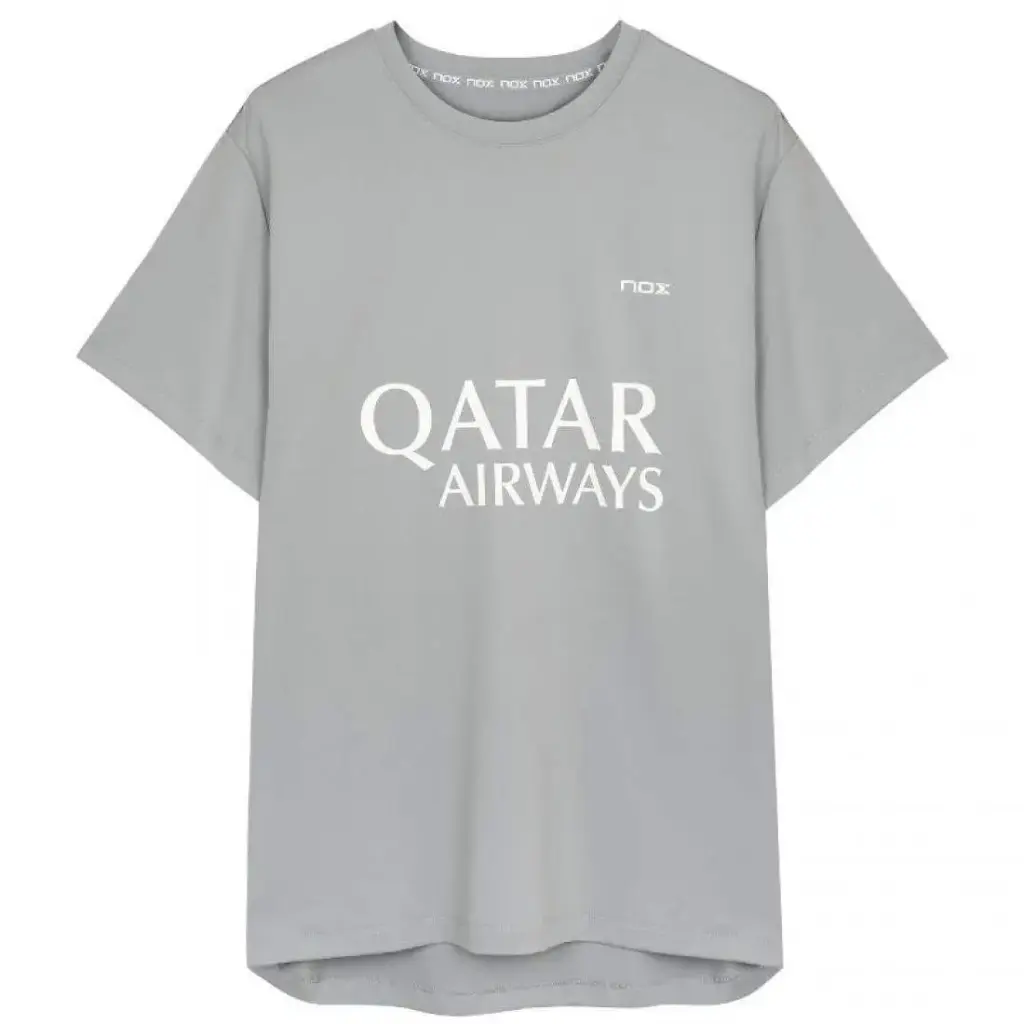 Nox Agustin Tapia Sponsors AT10 Gray T-Shirt 2024