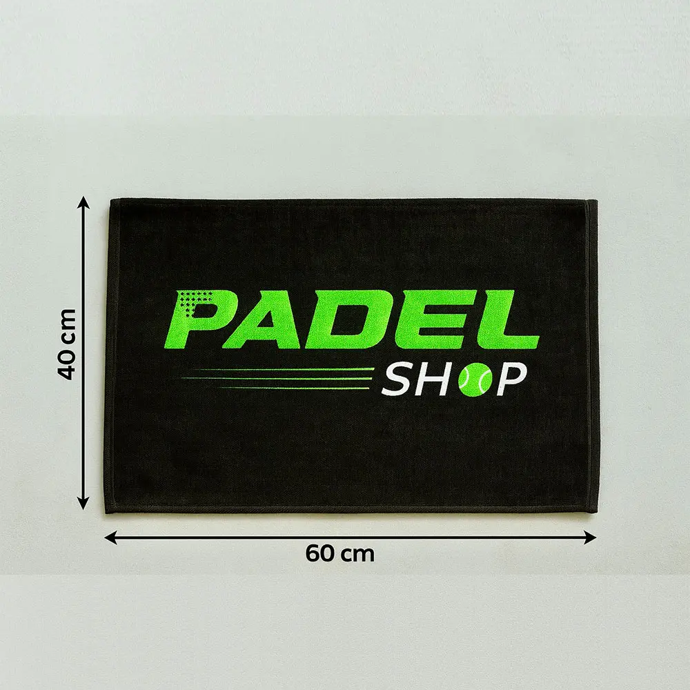 Black Towel 60x40 by Padel Shop 