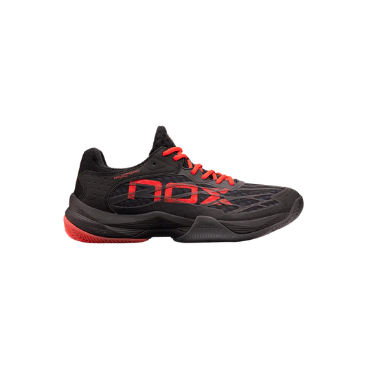 NOX AT10 LUX Black/Red Shoes 