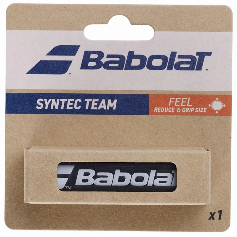 Babolat Syntec Team Feel (Black) Replacement Grip x1 Unit