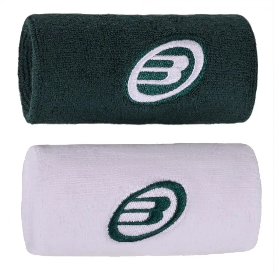 Bullpadel Wristbands BPMU243 - Jungle White 2 Units