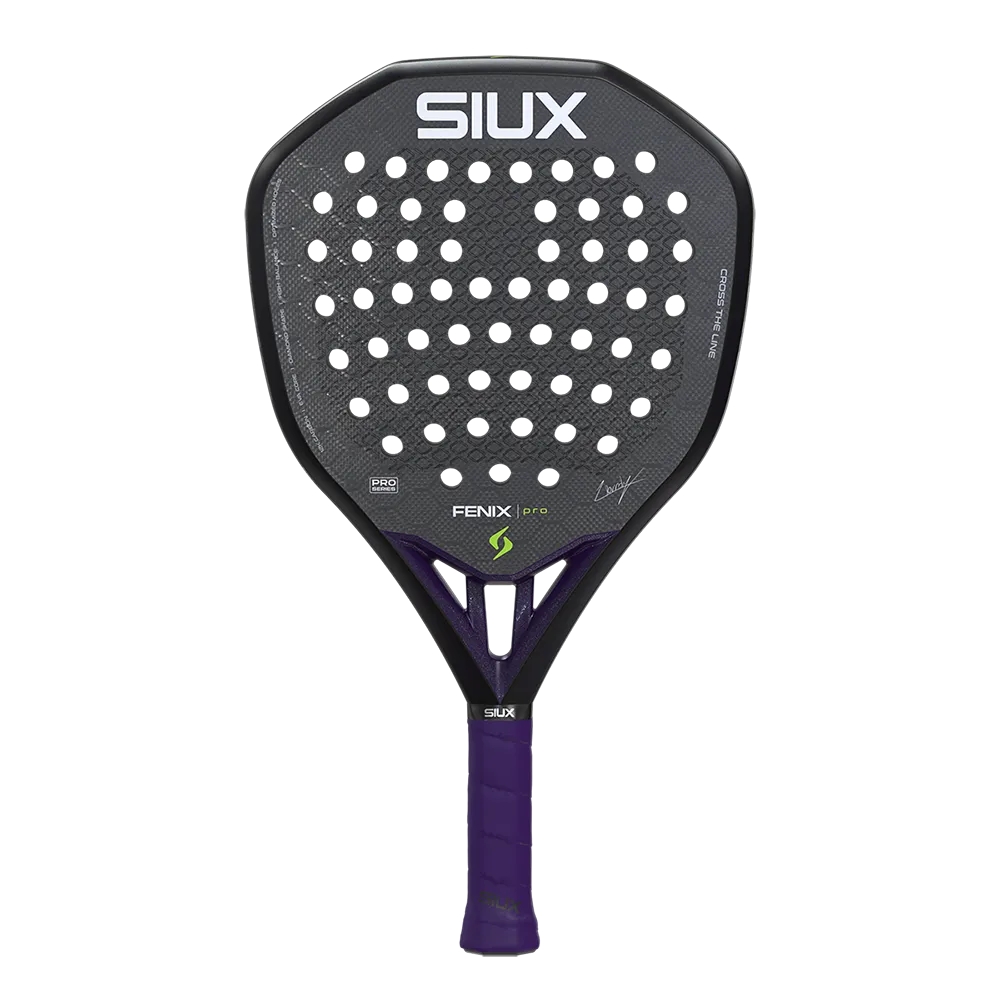 Siux Fenix Pro Black Leo Ausburger Racket 2026