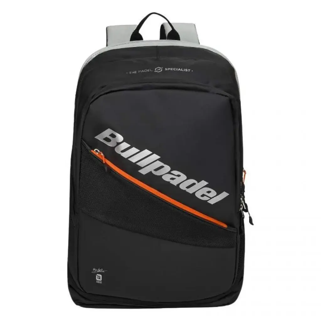 Bullpadel Paquito Navarro Hack BPM26001 Black Backpack