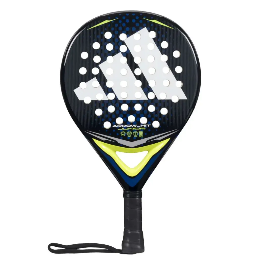 Adidas Arrow Hit White Blue Junior Racket 2026