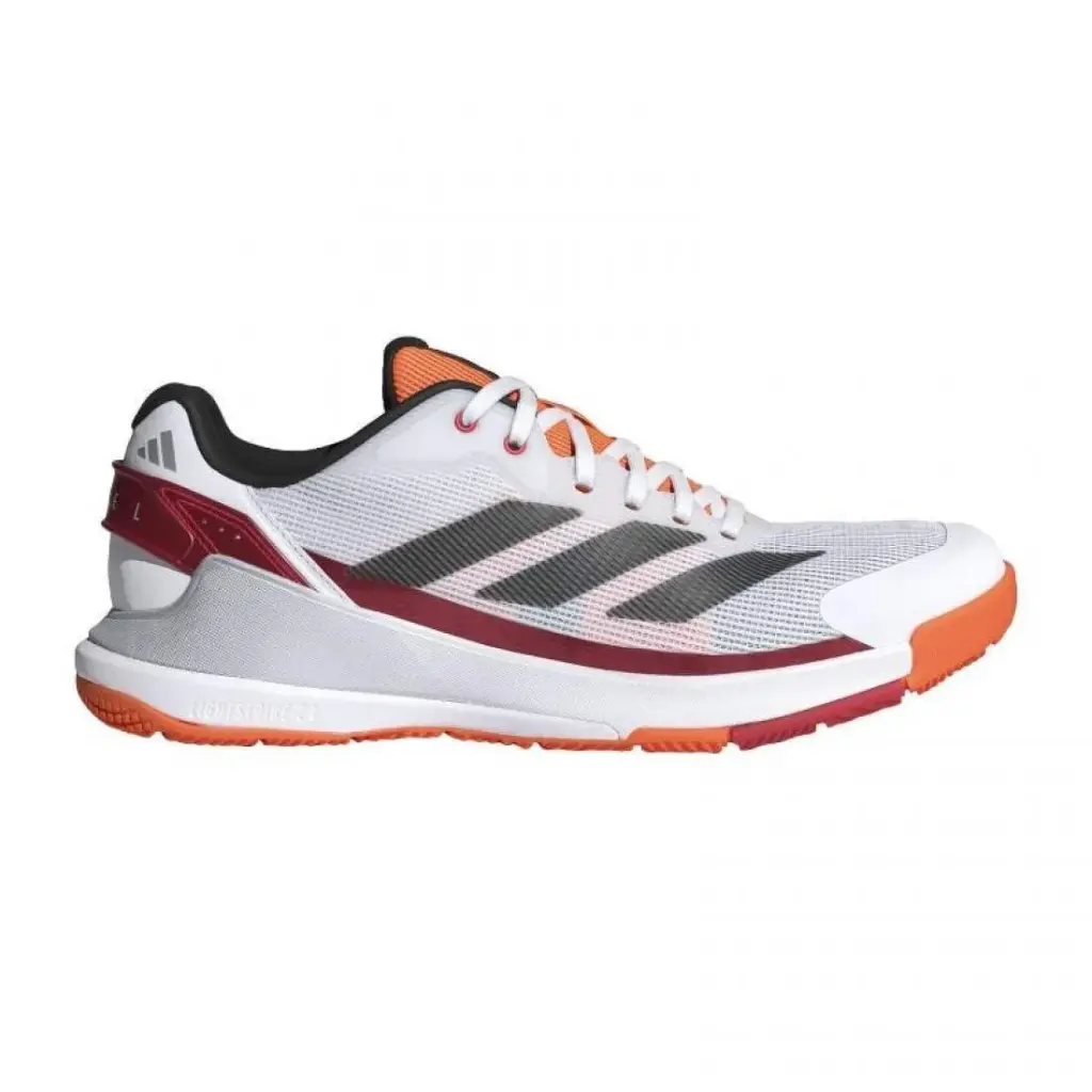 Adidas Crazyquick LS Padel (White Red Orange) Shoes