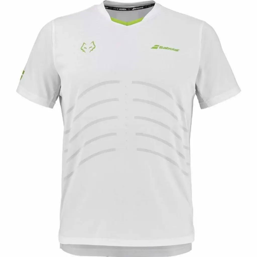 Babolat Juan Lebron Crew Neck Replica (White) T-Shirt
