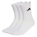 Adidas Essentials Crew White Socks x3 Pairs