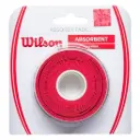 Wilson AbsorbX Padel Overgrips – Red (3 Units)