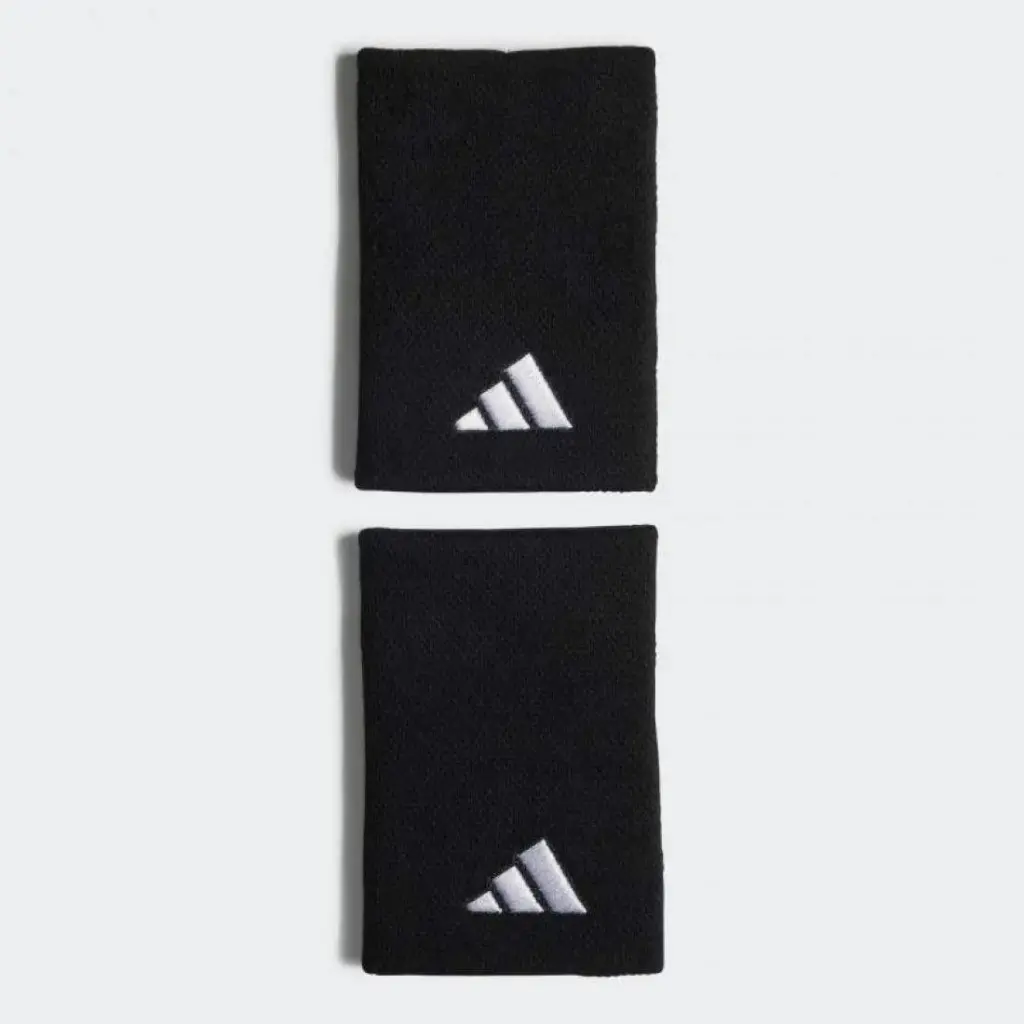 Adidas Long (Black White) Wristbands - 2 Units