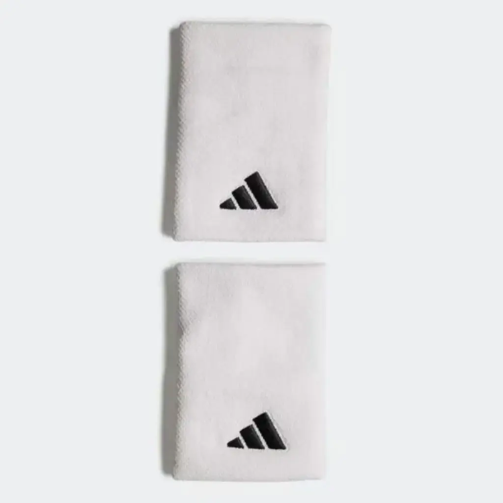 Adidas Long (White) Wristbands - 2 Units