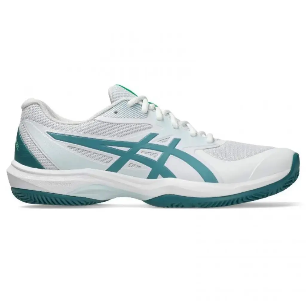 Asics Game FF Padel (White Light Green) Shoes
