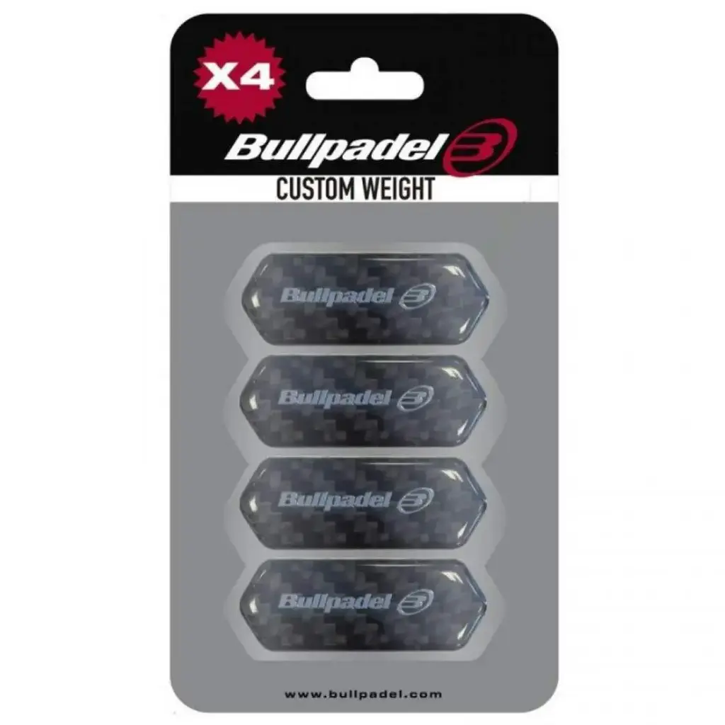 Bullpadel Custom Weight (Black) Protector - 4 Units