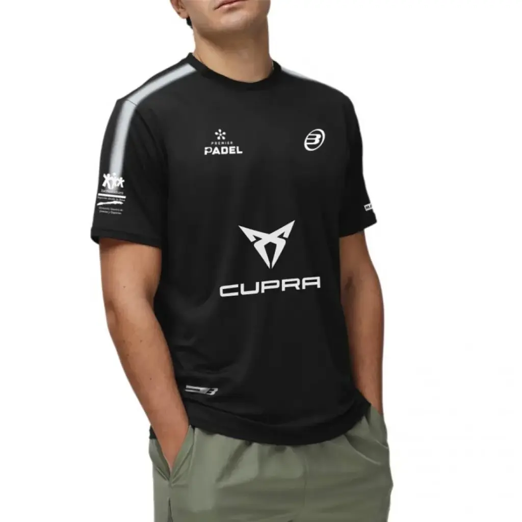 Bullpadel Pablo Cardona Montse Black T-Shirt 2026