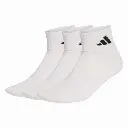 Adidas Essentials Ank (White) Socks - 3 Pairs