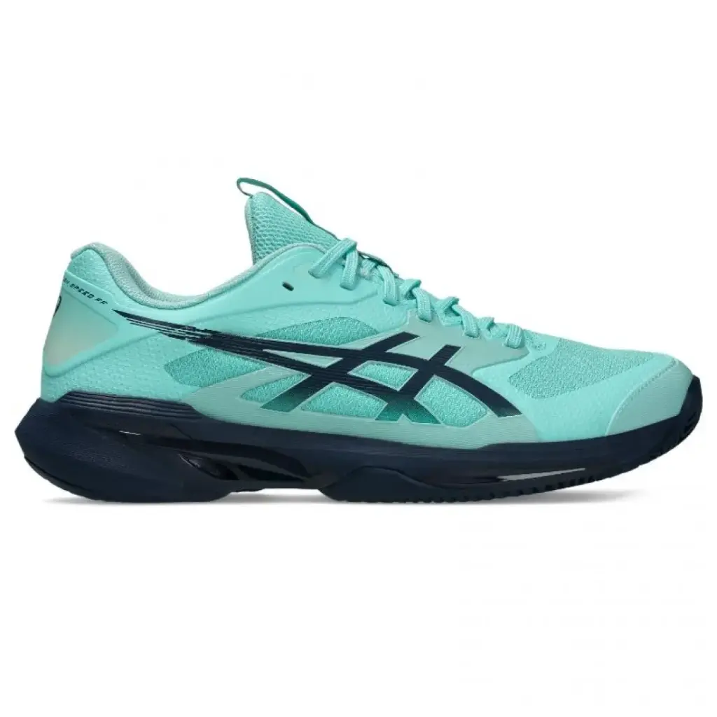 Asics Solution Speed FF 4 Clay Mint (Dark Blue) Shoes