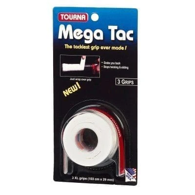 Tourna Mega Tac  3 Grips Roll - White