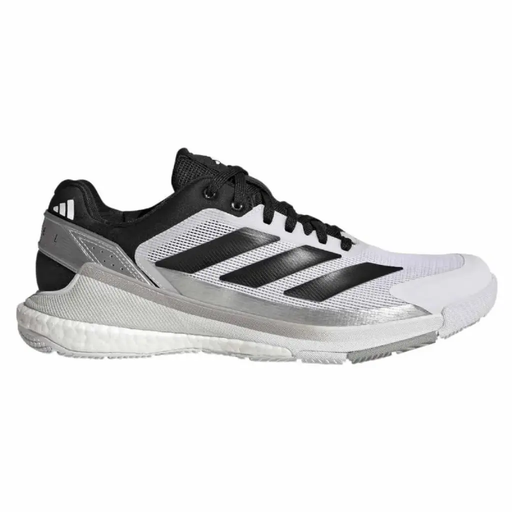 Adidas Crazyquick Boost Padel (White Black Silver) Shoes 