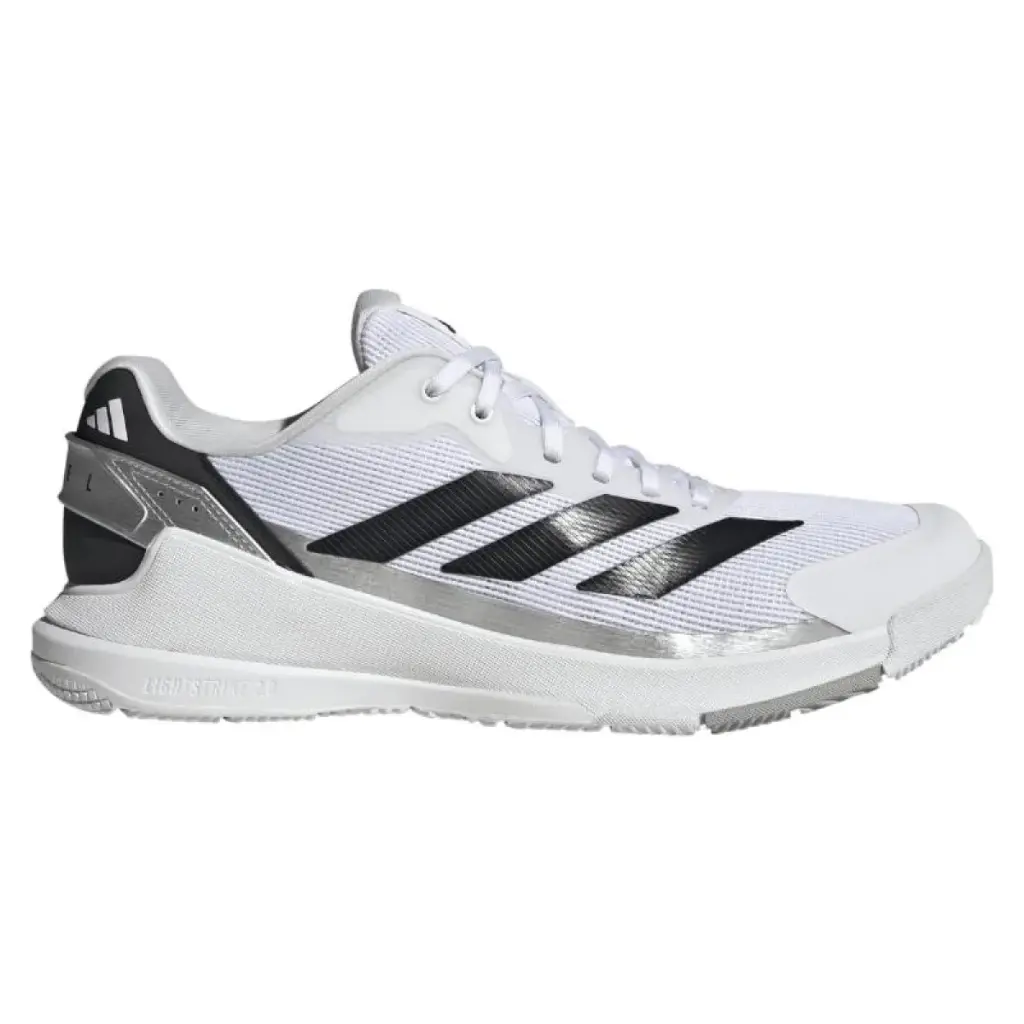 Adidas Crazyquick LS Padel (White Silver) Shoes