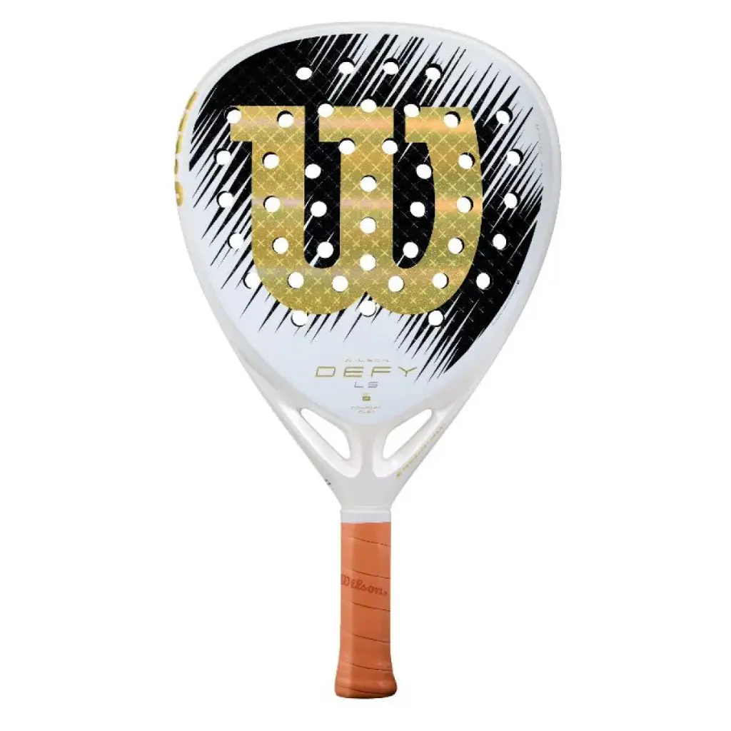 Wilson Defy LS V1 (White Gold) Racket 2026