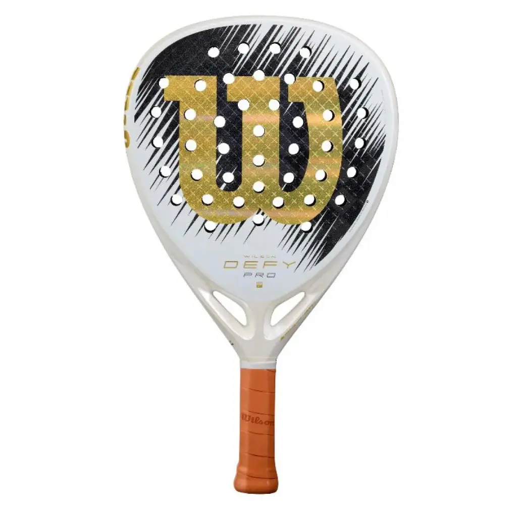 Wilson Defy Pro V1 (White Gold) Racket 2026