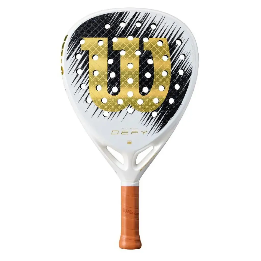 Wilson Defy V1 (White Gold) Racket 2026
