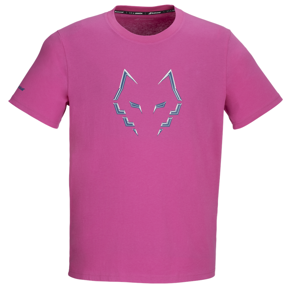 Babolat Juan Lebron Cotton (Raspberry) T-Shirt 2027