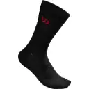 Wilson Crew Black Socks - 3 Pack