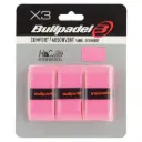 Bullpadel Overgrips GB1201 Comfort Perforated - Fluorescent Pink x3