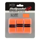 Bullpadel Overgrips GB1705 Senso Perforated - Fluorescent Orange x3