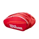 Wilson Super Tour (Red and White) Padel Bag 